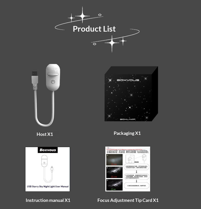Galaxy Projector & Night Light