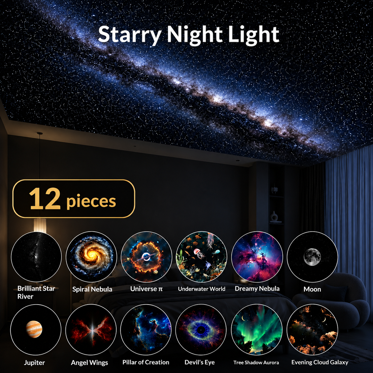 Galaxy Projector & Night Light